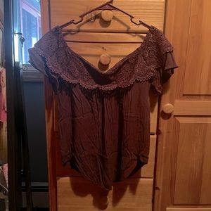 Off the shoulder top